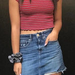 American Eagle Denim  Jean Skirt Photo 0