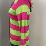NEW Krimpson Klover Bright Striped Button Down Cardigan Photo 5
