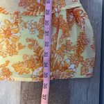 Collective Concepts Womens Floral Smocked Waist Halter Dress Yellow Medium NWOT Photo 8