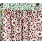 ZARA Satin Effect Loose Colorful Shorts Elastic Tie Waist Pockets S Mulitcolors Photo 4