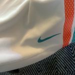 Nike Miami Dolphins tank top in small white/turquoise/orange  team apparel. GUC Photo 2