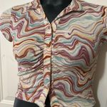 Marbled crop top Multiple Photo 1