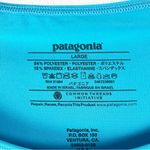 Patagonia Teal Long Sleeves Lightweight Base Layer Top, Size Large Photo 2