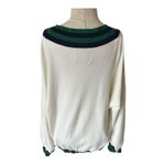 Alexia Admor  Frances oversized cream striped cardigan Preppy Academia XL… Photo 3