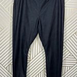 VERO MODA Curve Faux Leather Pantalegging Black Photo 0