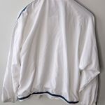 Kaelin Women's white 2 piece white with blue stripe sweatsuit size large Photo 6