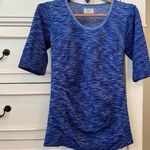 Athleta  Blue Striped 3/4 Tunic. Size Medium. EUC Photo 0