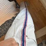 Monki White Jeans With Stripe Photo 5