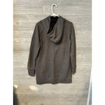 Gaiam  Women Soft Fleece‎ Yoga Dress Sweater Charcoal Heather Grey Small S Photo 1