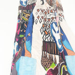 Womens Boho Hippie Beach Artsy Long Duster Kimono Cardigan‎ Kaftan Cover Up OS Blue Size undefined Photo 4