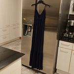 💕FAVORITE DAUGHTER💕 The Weekend Maxi Dress ~ Navy Blue Small S NWT Photo 4