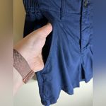 Madewell ‎ The Neale Short in Drapeweave Deep Indigo Size 00 EUC Photo 5