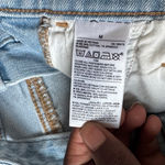 Old Navy  Distressed Denim Shortalls SIZE M Photo 4