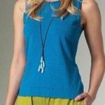 Cable & Gauge  Knit Top Sleeveless Blue Size XL NWT Photo 0