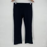 American Giant Womens Black Bootcut Leggings Size 6 Made in USA Casual Comfort Photo 1