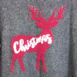 Royce Brand Women’s size medium Christmas sweater with red deer on front Photo 1
