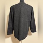 Orvis EUC  Dark Gray and Red Embroidered Floral Jacket size medium Photo 4