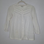 Madewell  white button down shirt Photo 0