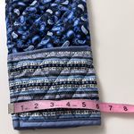 Reversible quilted women's jacket large jacket blue black pink white floral Photo 5