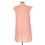 Valentina Naldi Shirt Dress Peach Linen L Orange Size L Photo 1