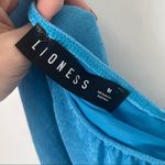 Princess Polly Lioness The Goddess Blue One Shoulder Ruched Bodycon Dress M Photo 5