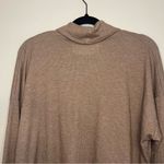 American Eagle Brown Knit Cowl Neck Sweater Size M Photo 5