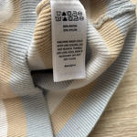 House of Harlow Sculpt Knit Criss Cross Halter Tank Top Striped Size XS Viral Photo 3