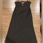 Bardot  Vienna Bustier Midi cut out strappy cocktail party Dress black xl 10 new Photo 1