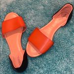 Merona Black and Tan Leather Flats/ Sandals Photo 0