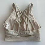 Lululemon  Green High Neck Crop Top/ Long Line Sports Bra Size 4 Photo 2