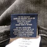 Fidelity Gwen NWT Raw Edge High Rise Skinny Crop Jeans, Castle Gray Wash, 28 Photo 10