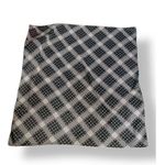 None Scarf Black White Polka Dot Patchwork Grid Print Square Accessory Graphic Artsy Photo 2