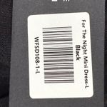 White Fox Boutique White Fox Mini Dress Black Tulle Strapless Ruched Party Cocktail Size L‎ Photo 7