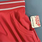 Free People NWT Movement Round Robin Cayenne Red Tennis Skirt Photo 5