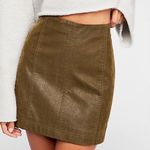 Free People | Vegan Suede Modern Femme Mini Skirt Photo 2