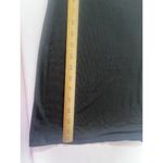 Eileen Fisher  T-Shirt Dress Black 3/4 Sleeve A-Line Size Small Photo 3