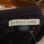 American Eagle  Crochet Style Knit Sweater Photo 2
