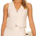 Savannah Morrow  Jada Vest in Cream Photo 0