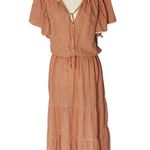 Max Studio NWT Gingham Ruffle Maxi Dress Photo 1