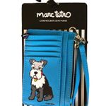 Marc Tetro Schnauzer Blue Coin C/card Wallet Photo 0