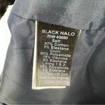 Black Halo dress 12 blue floral watercolor sweetheart sleeveless sheath NEW Photo 8