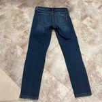 William Rast High Rise Ankle Skinny Jeans Dark Wash Distressed Size 25 Stretchy Photo 1