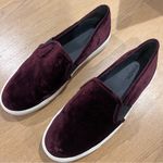 Vince Blair Velvet Slip-On Sneakers Merlot Photo 2