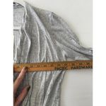 Lanston Women's Gray Long Sleeve Faux Wrap Dress XS Photo 4