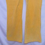 Kancan Yellow Corduroy High Waisted Flare Leg Pants size 15/31 Photo 3