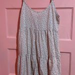 Kori Light pink floral print  America lightweight dress and swimsuit cover Photo 3