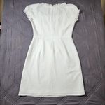 Nasty Gal Strings Attached Mini Dress Raglan Sleeve V-Neck White 4 Boho Chic Photo 2