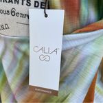 CALIA by Carrie Underwood Multicolor Crossback Tank‎ Top Green Size M Photo 3