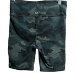 Gap  Fit Camo Biker Shorts Womens Size S Green Camouflage High Rise Photo 2