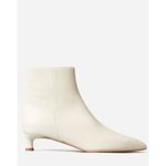 Everlane  Leather Pointed Toe The Editor Boot in Bone Photo 46